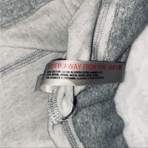 Free People Heather Gray Cowl Neck Sweatshirt - Picture 9 of 9